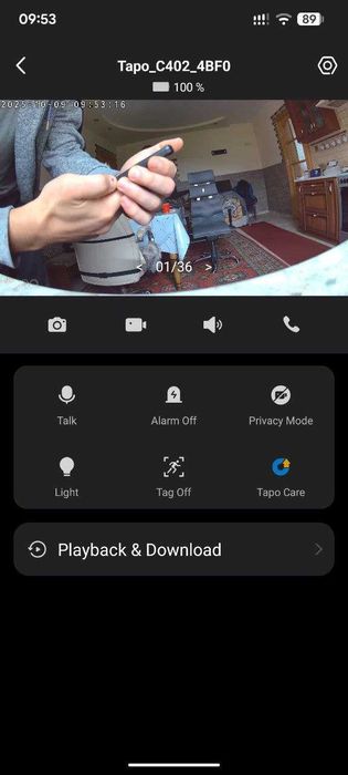 TP-Link Tapo С402 Бездротова камера відеоспостереження