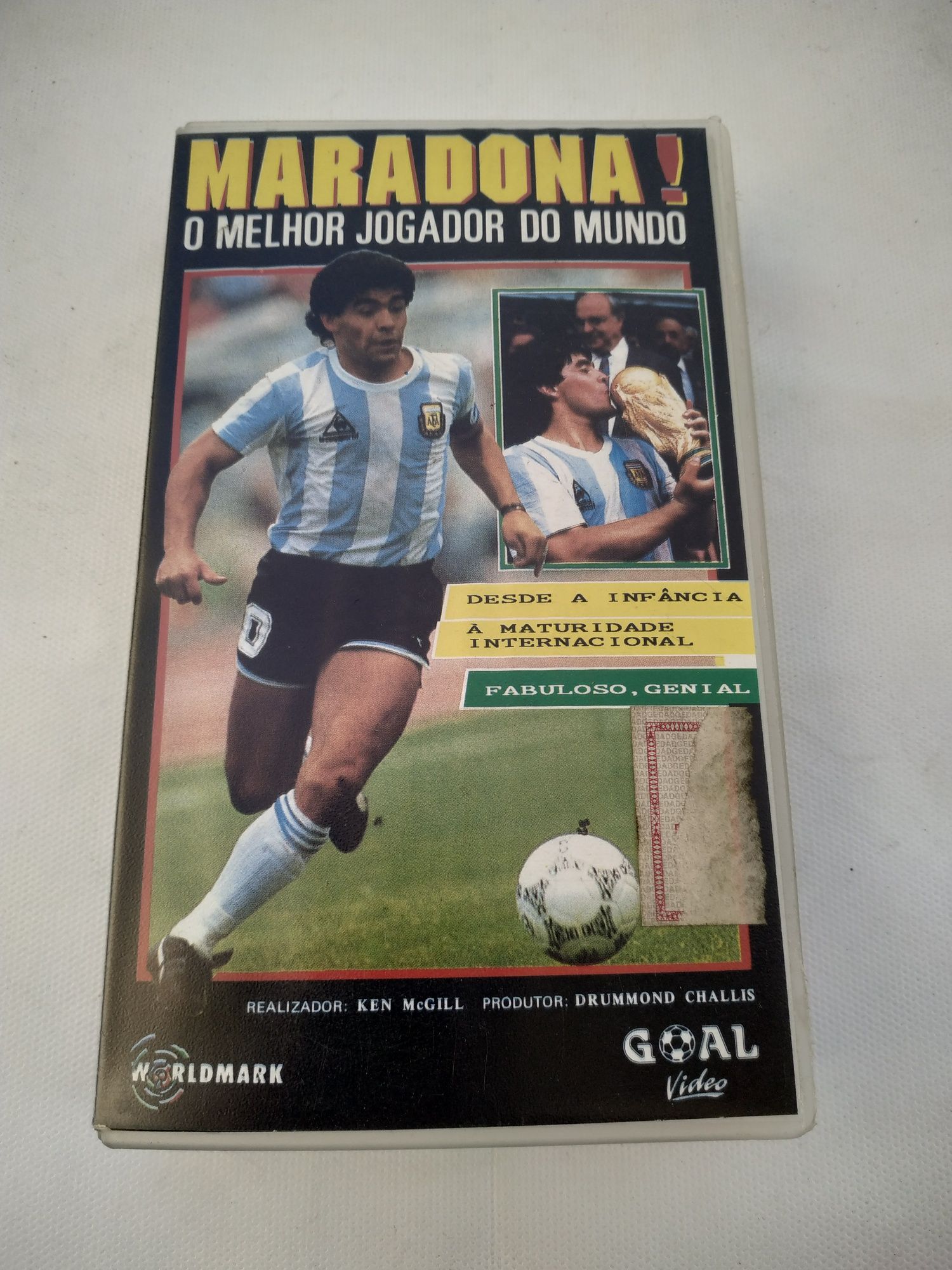 Maradona, o melhor jogador do mundo.