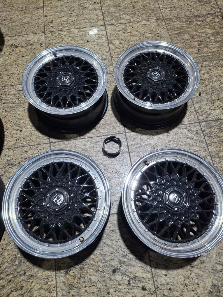 4 Jantes Lenso 15  -- Furação 4x100