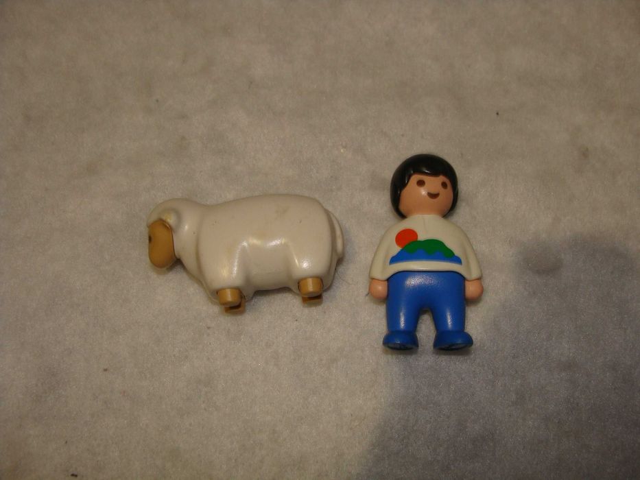 Boneco e Ovelha Playmobil