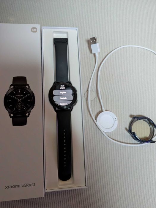 Smartwatch Zegarek Xiaomi Watch S3 GPS SpO2 Pulsoksymetr Tętno