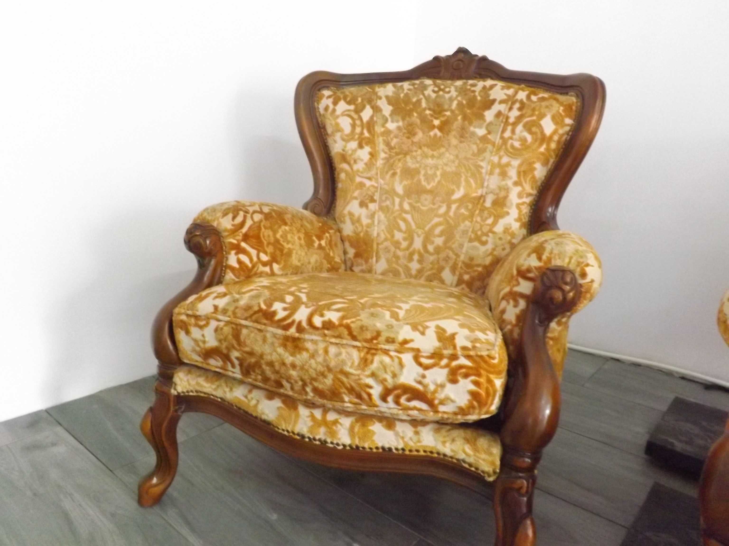 Chippendale sofa i 2 fotele
