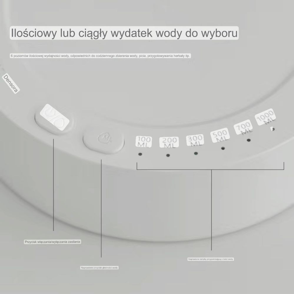 Dystrybutor Wody do Pracy Elektryczna Pompa z USB