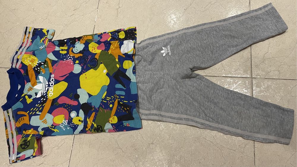 Conjunto adidas tam 9/12 meses