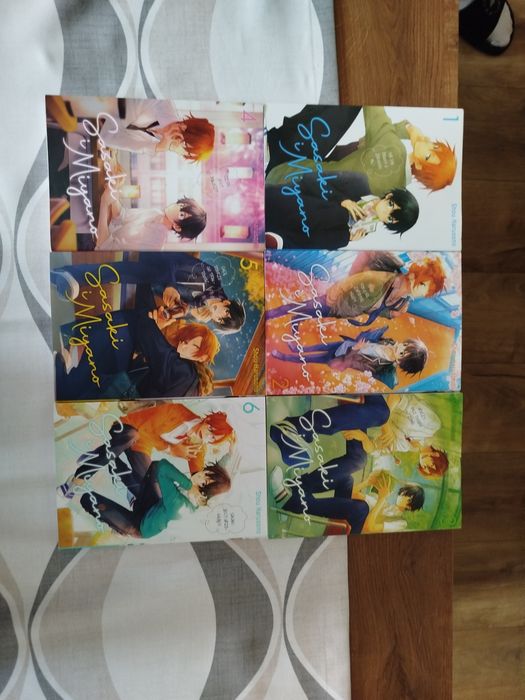 Zestaw 6 książek Sasaki i Miyano