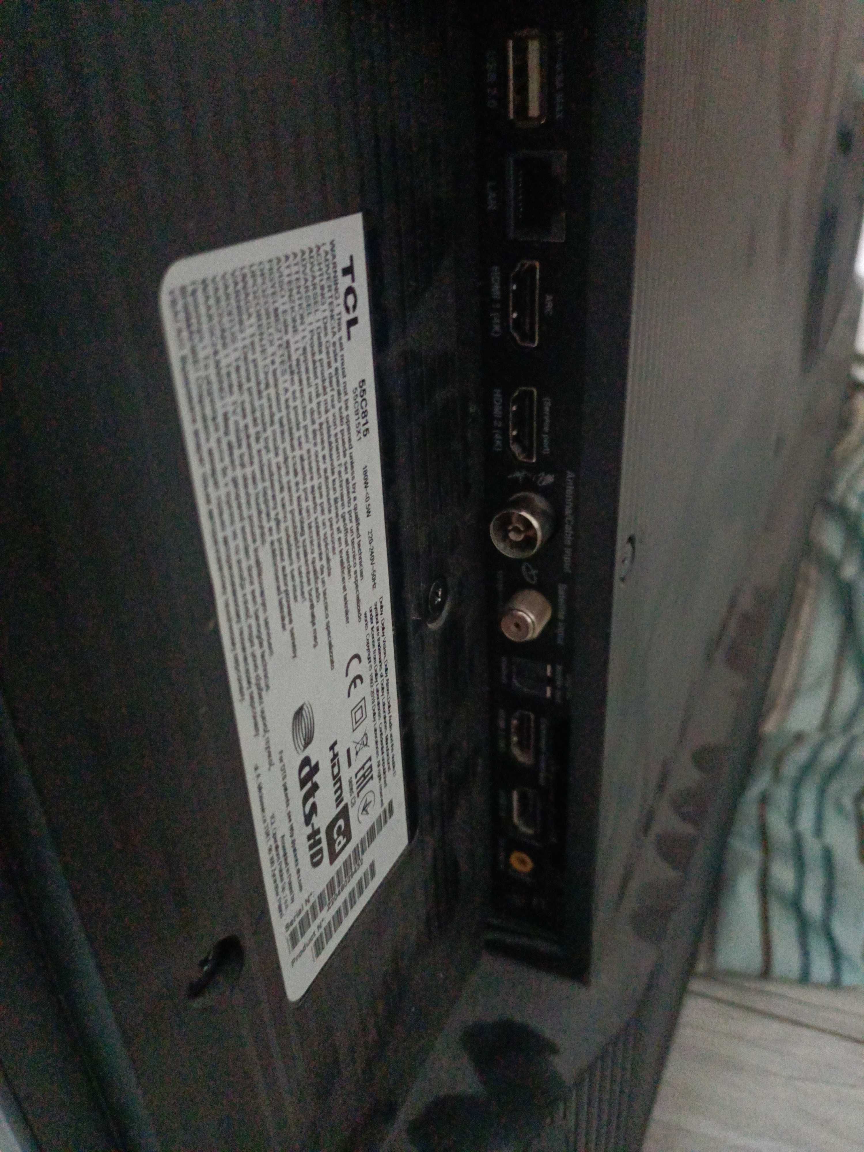 Telewizor TCL uszkodzony