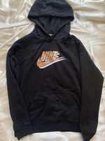 Bluza czarna Nike damska z kapturem