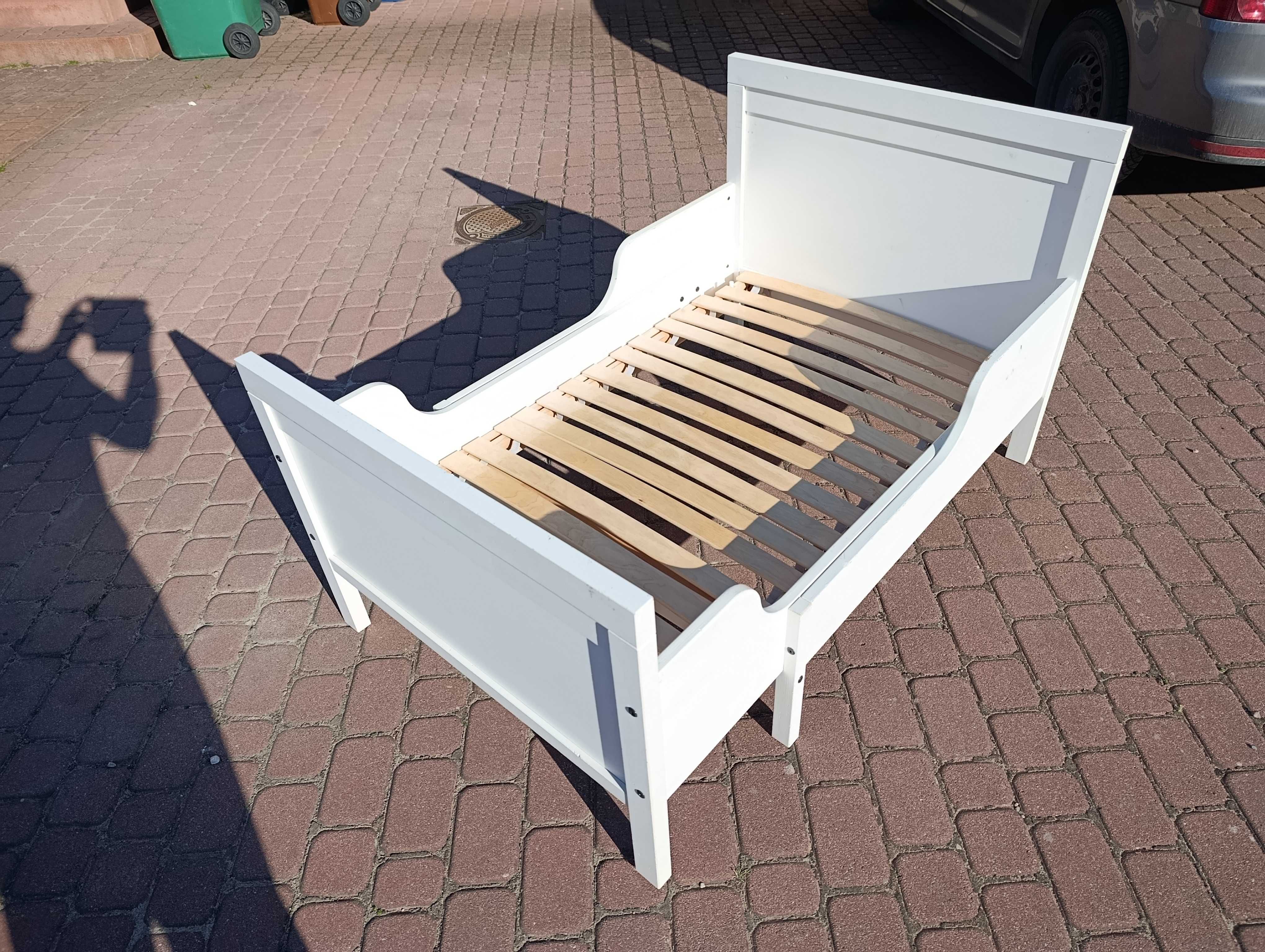 Łóżko IKEA SUNDVIK rozsuwane białe 80x200 cm bez materaca