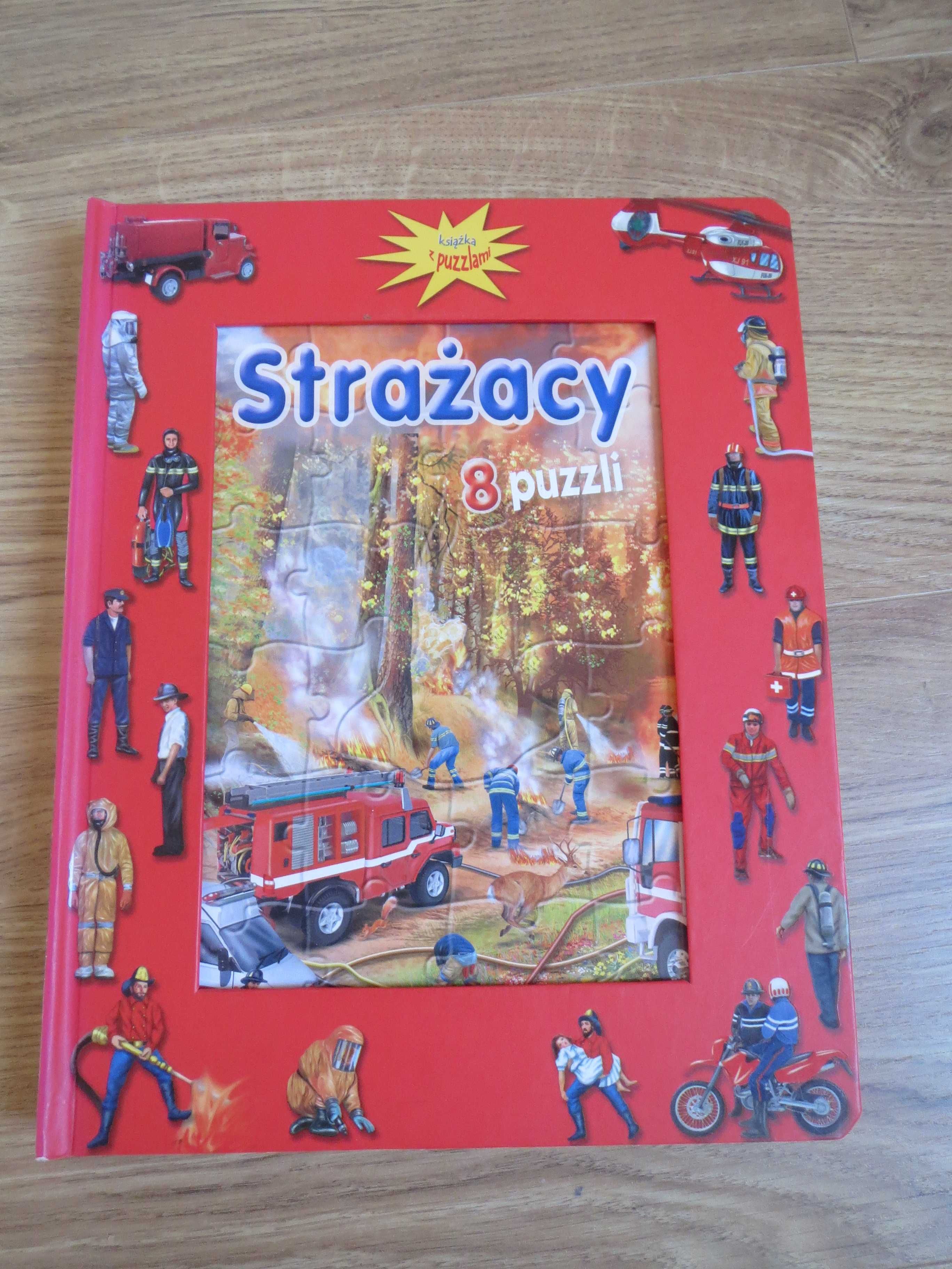 książka dla dzieci Strażacy