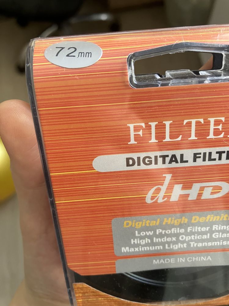 Світлофільтр digital filter dHD CPL 72 мм