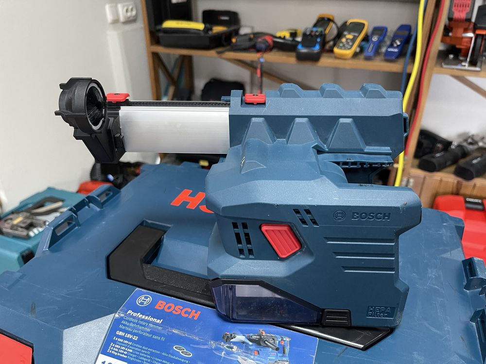 Bosch GDE 18V-12 + L-Boxx / система пиловидалення для GBH 18V-22
