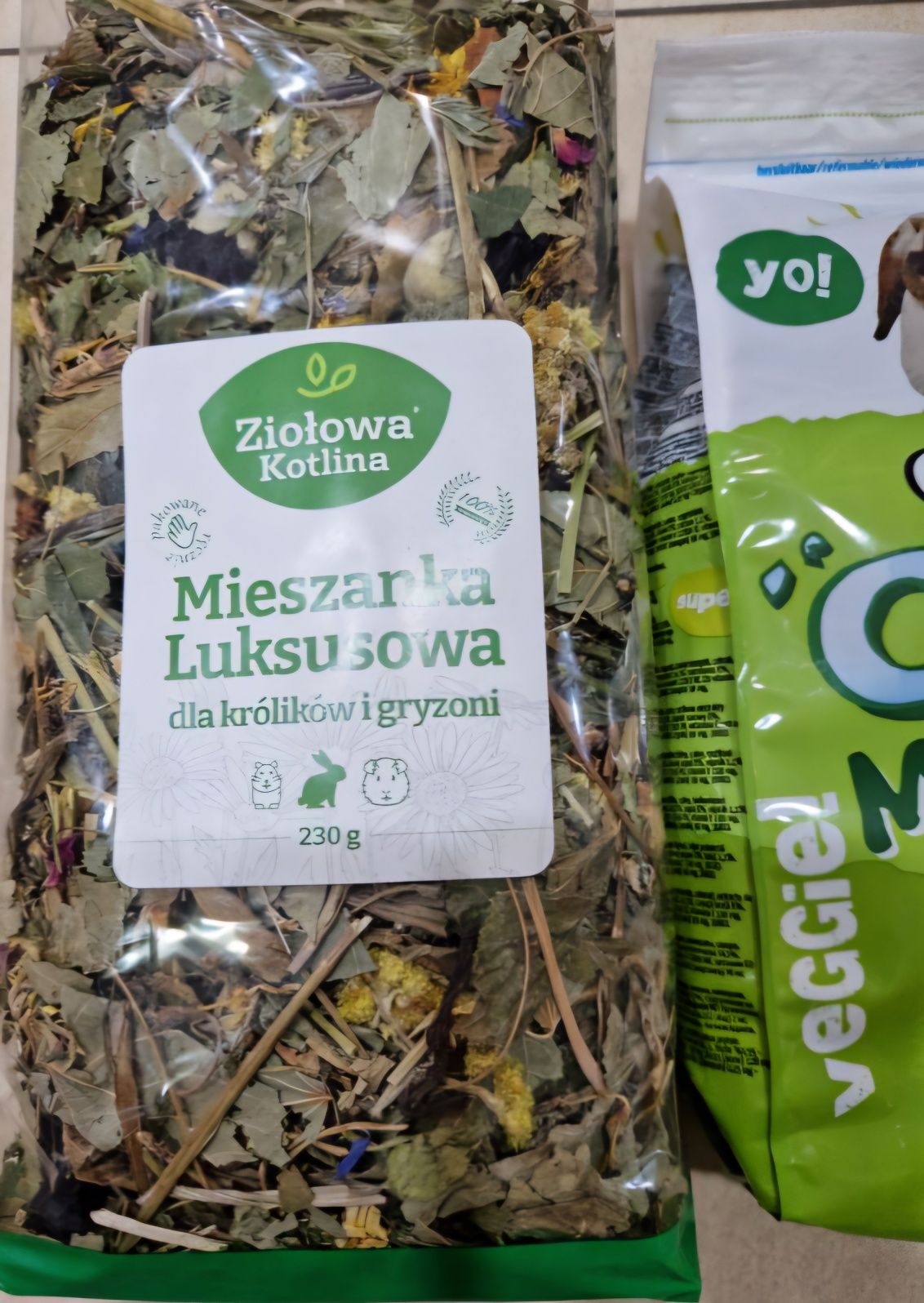 Zestaw dla Królika i Gryzoni,Pokarm Versele Crispy Zioła Świnka Chomik