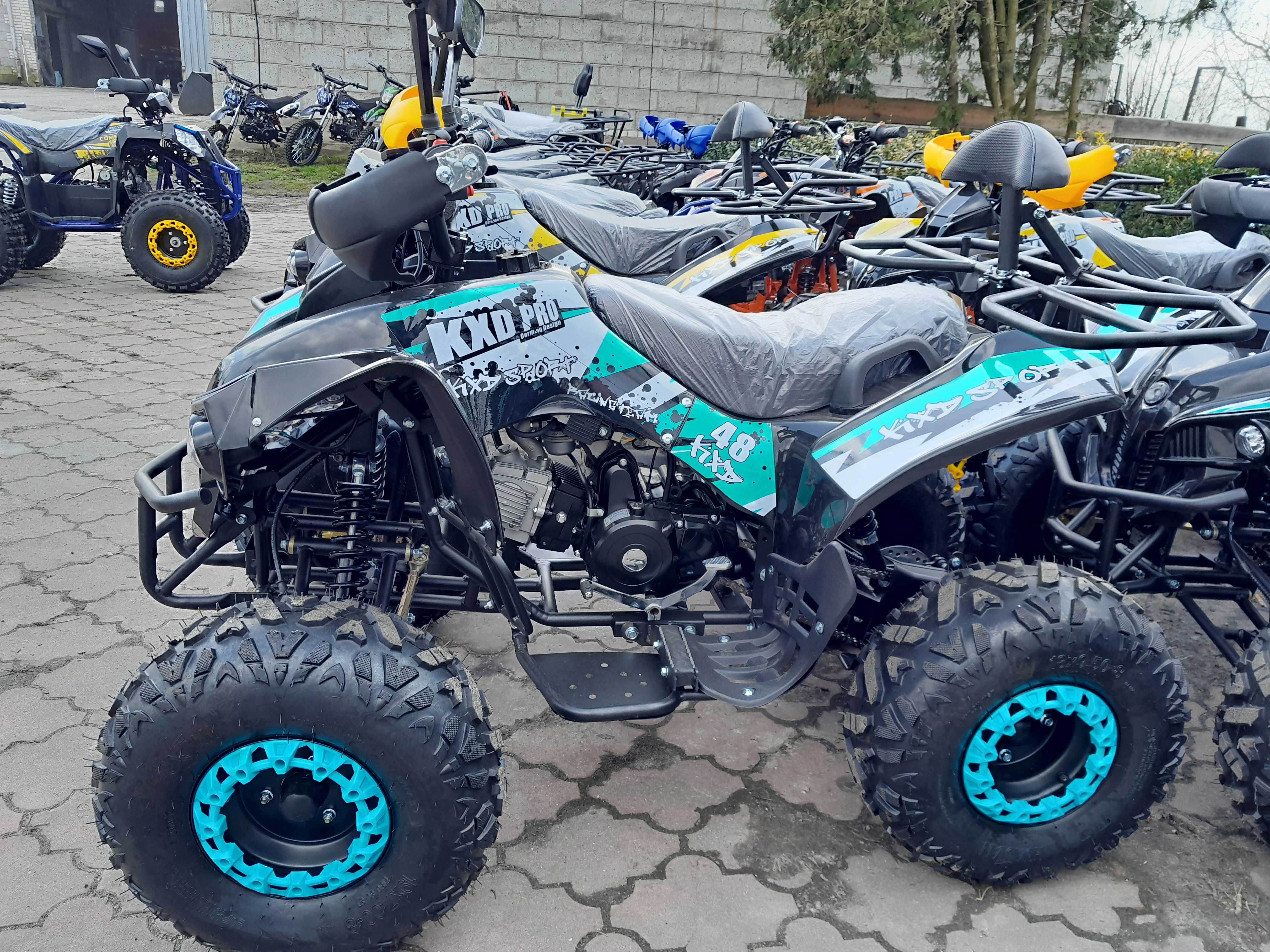 Duży Quad 125cc KXD Warrior LED rama XXL max wyposaz DOSTAWA Raty