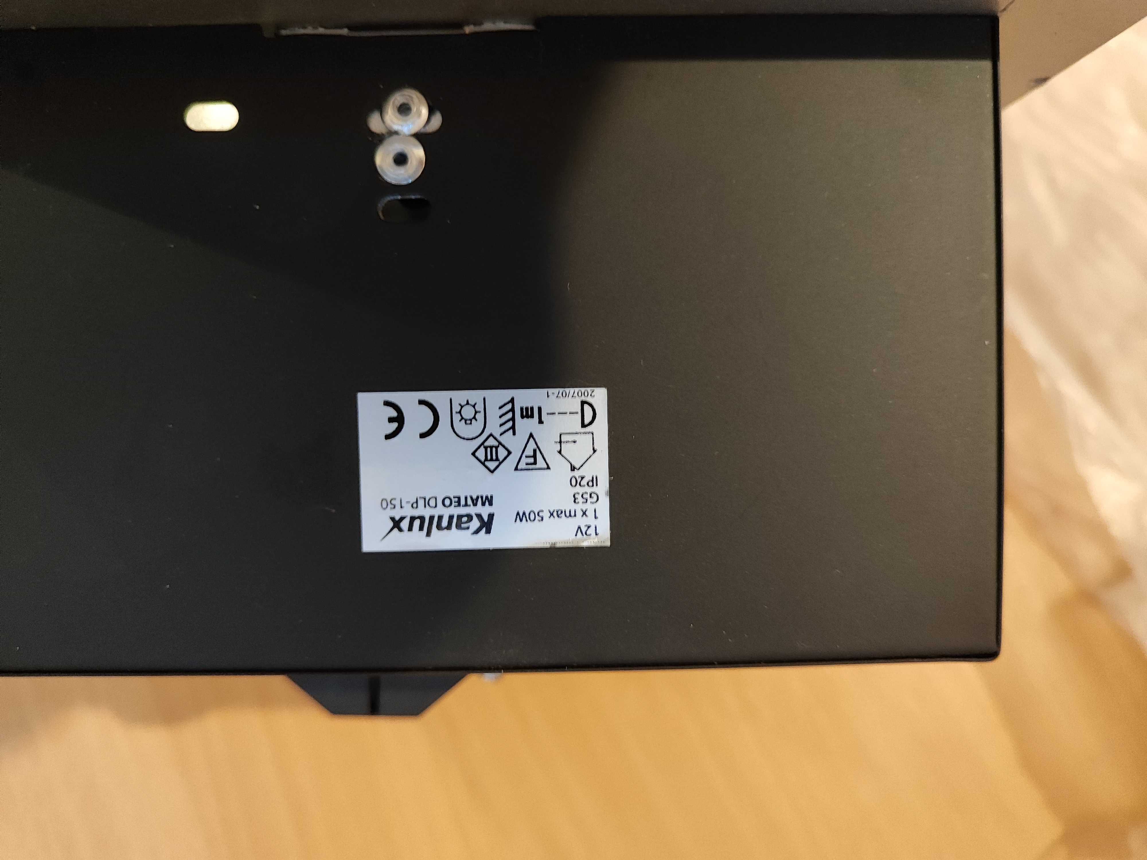 Lampy Kanlux wpuszczane 12V kwadratowe 5 szt