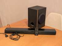 LG Soundbar SJ2 Bluetooth Sistema de Som Subwoofer 2.1 - 160 W s/fios