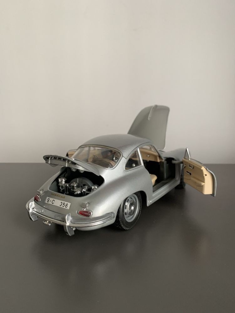 Porache 356 1:18 i 1:87 bburago