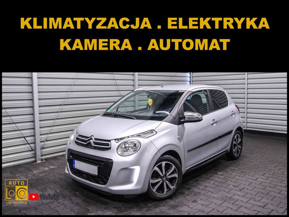 Citroën C1 AUTOMAT + Klimatyzacja + Elektryka + Kamera cofania !!!