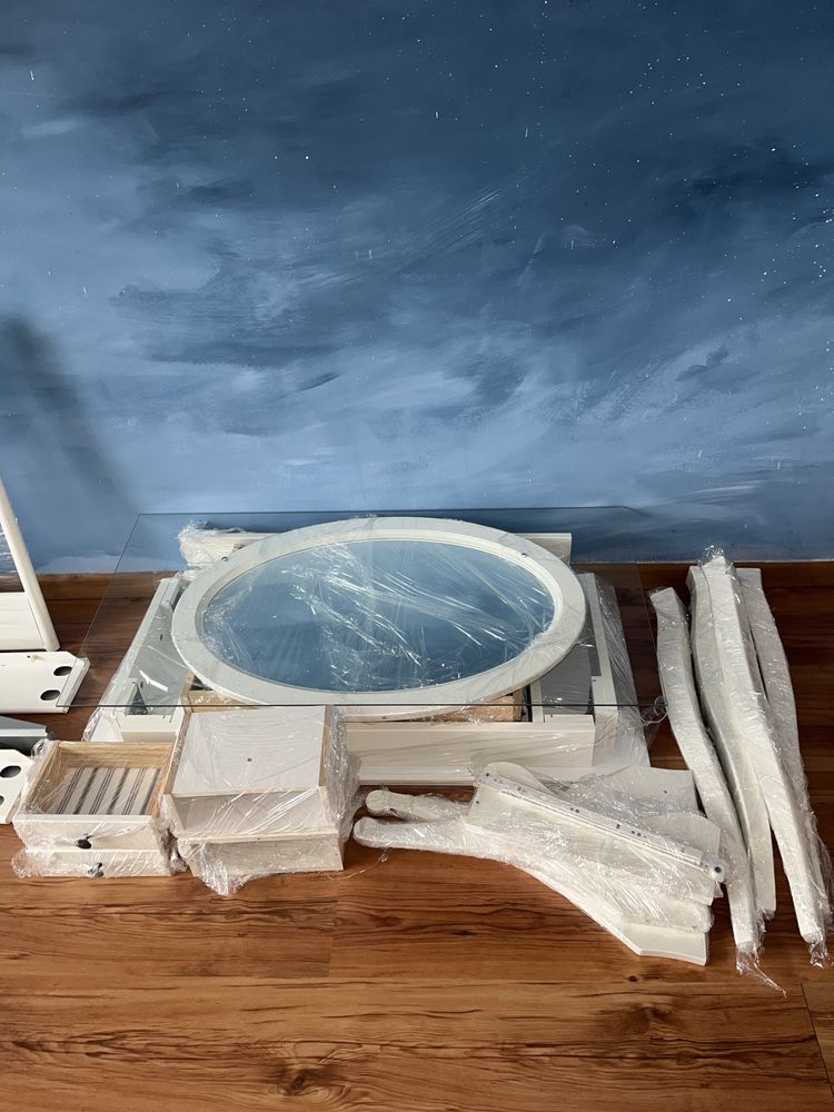 Toaletka HEMNES Ikea – biały, 100x50 cm – stan bardzo dobry!