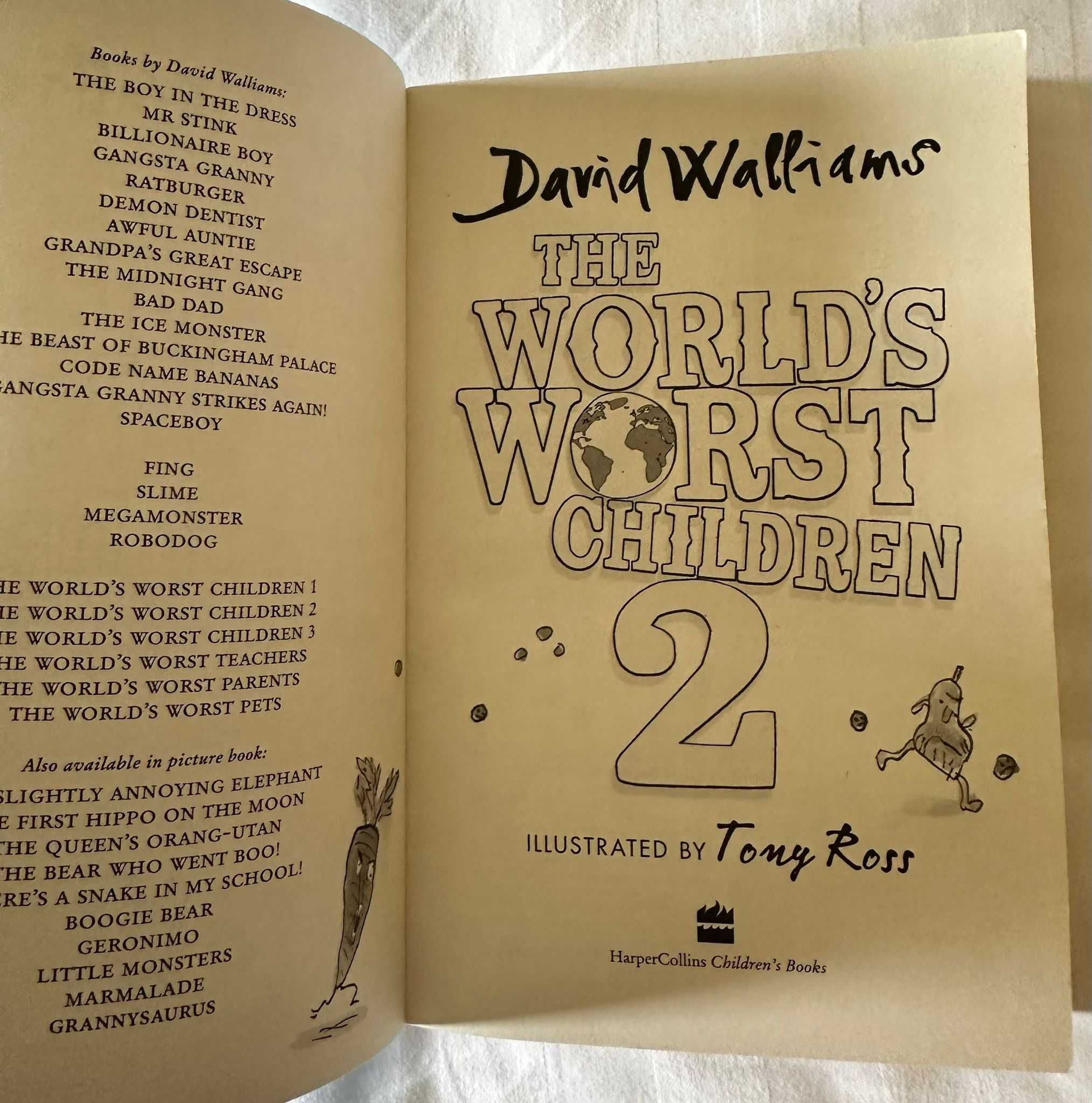 Книга Девід Вольямс David Walliams The World's Worst Children