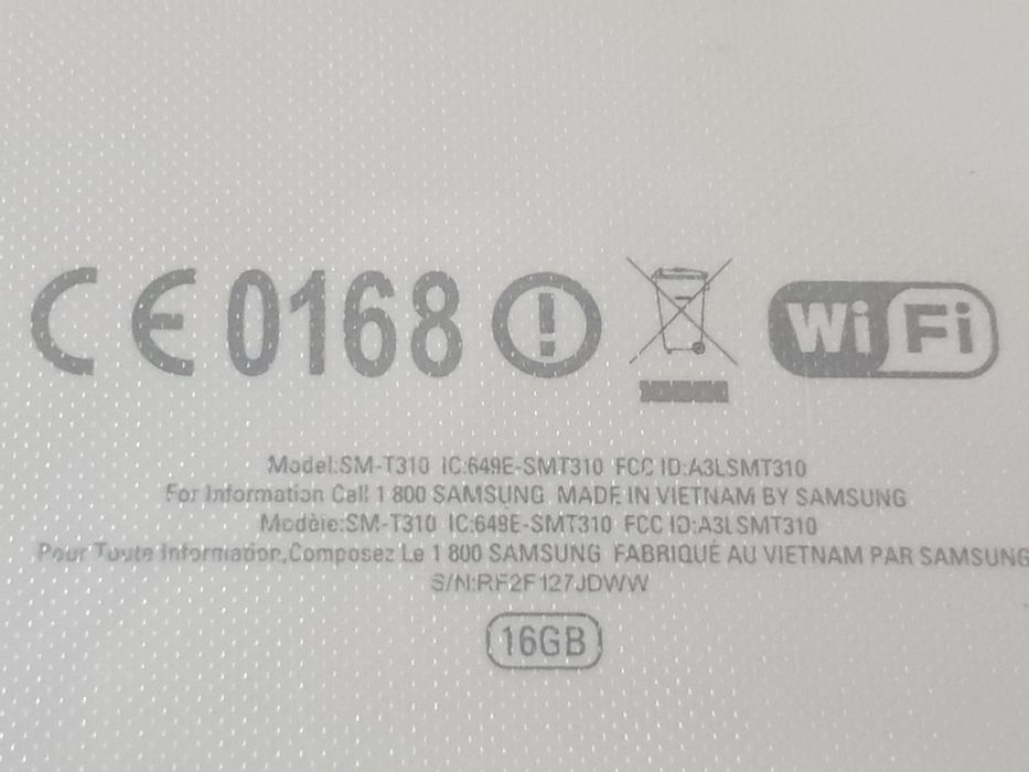 Планшет Samsung Galaxy Tab 3 "8Gb"(SM-T310)