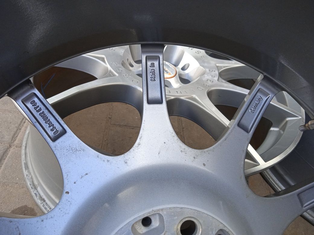 Felgi Aluminiowe Ronal 20 5x108 8.5 9.5J Komplet Jasło Montaż