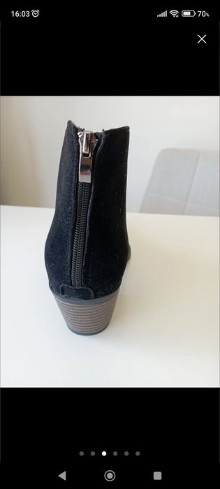 Botins camurça Tam. 39/40