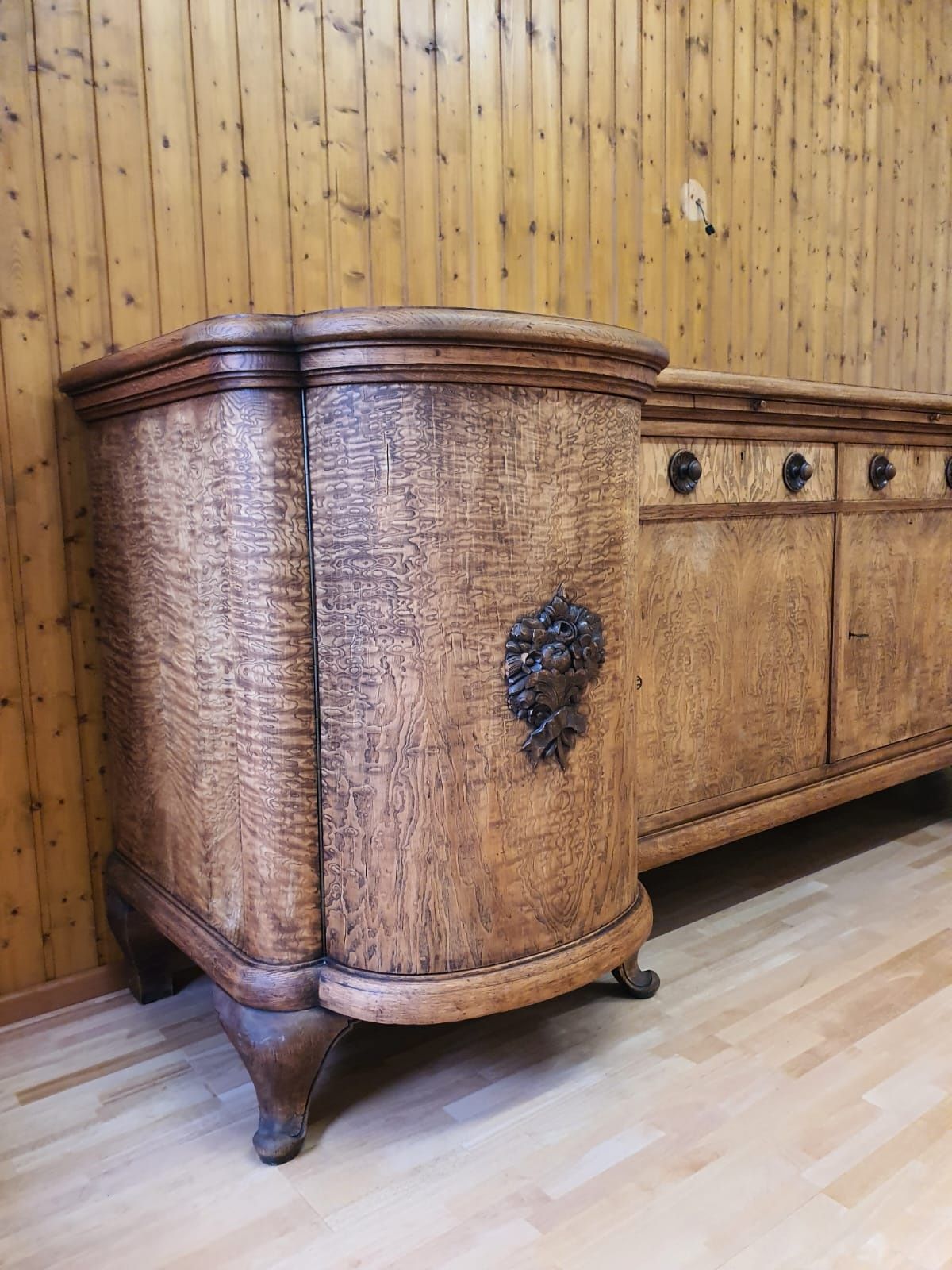 Komoda stylowa lite drewno