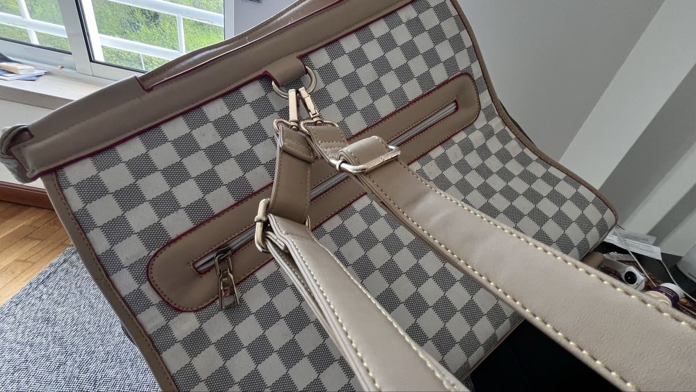 Bolsa transportadora de luxo para cães ou gatos