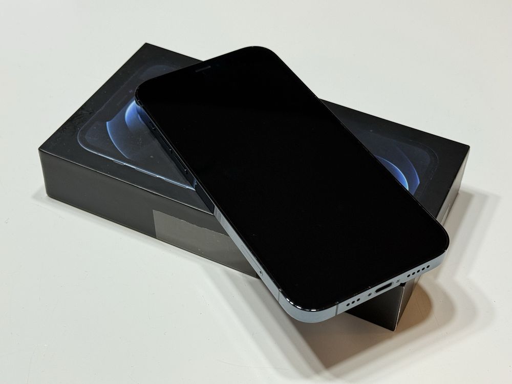 iPhone 12 Pro 128 GB Niebieski # Bateria 100%# Stan BDB# Pelen Zestaw