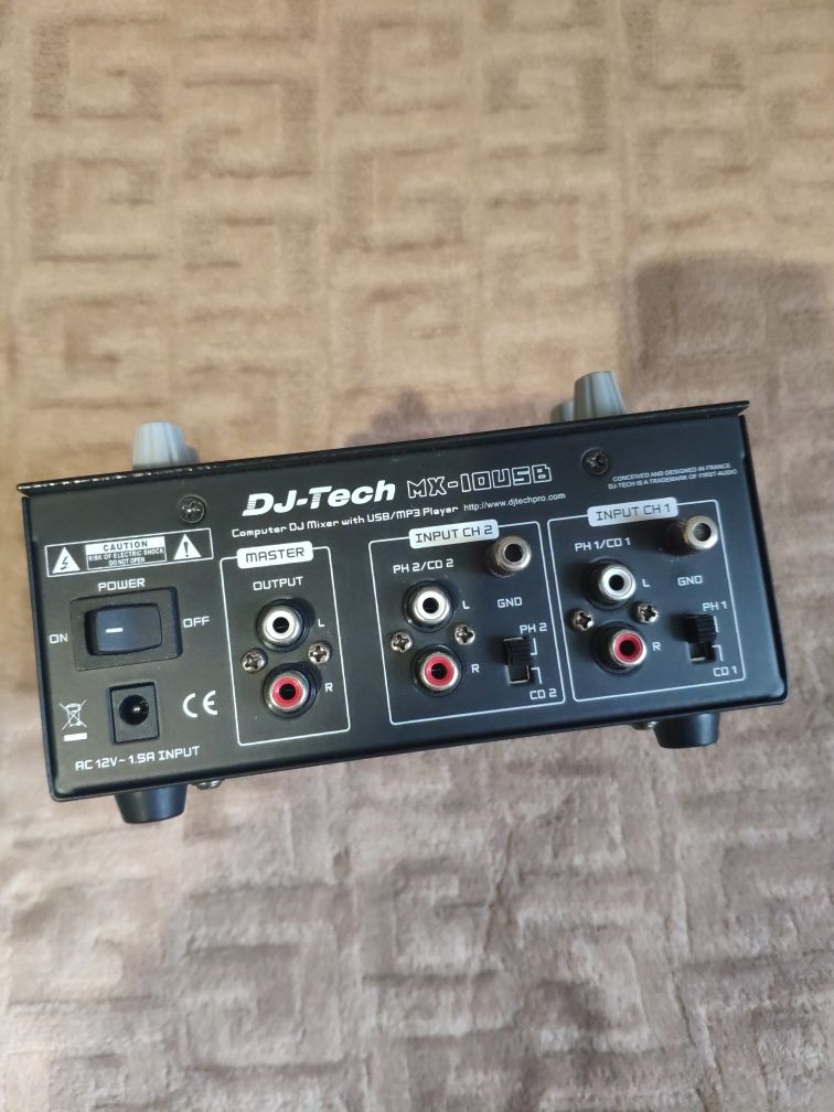 Микшер Dj-Tech Mx-10Usb
