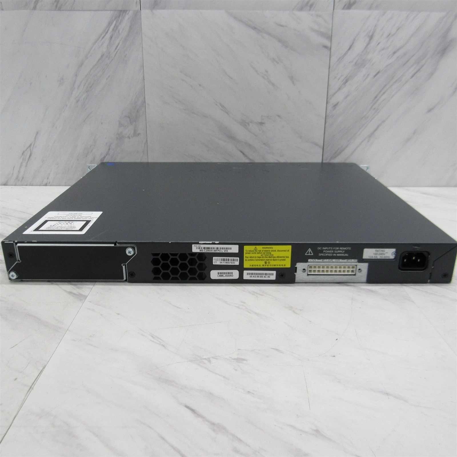 Гігабітовий POE комутатор Cisco Catalyst WS-C2960X-48FPD-L