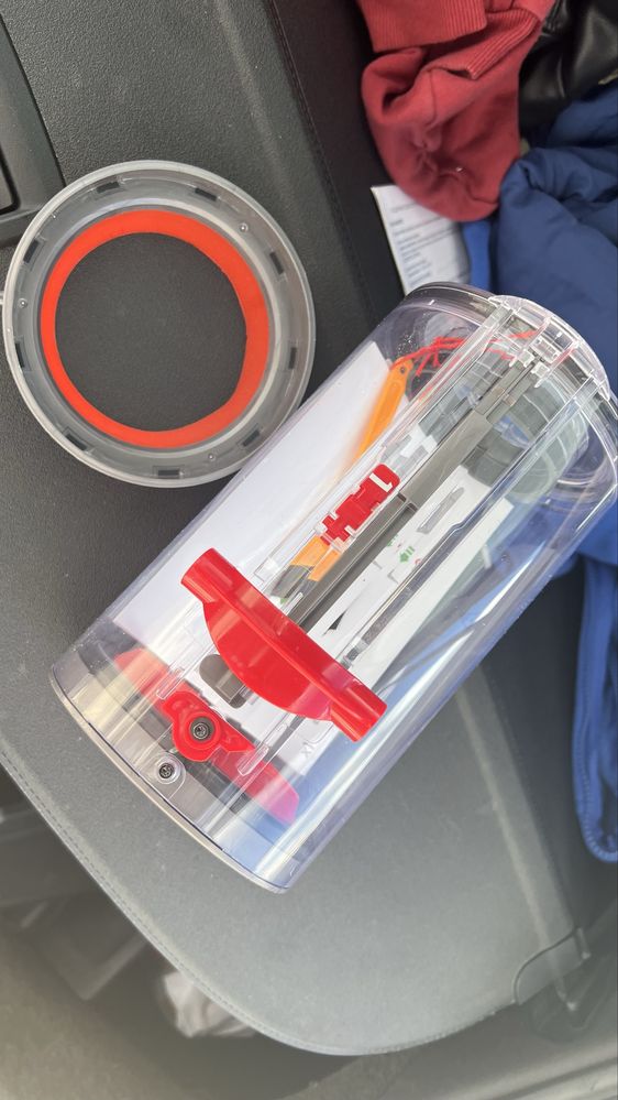 Recipiente de pó para aspiradores Dyson