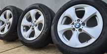 4x Koła 245 55 R17 Felgi 5x120 BMW X3 F25 ET43