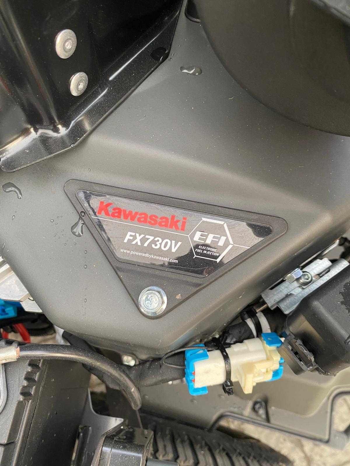 NOWY Rider traktorek kosiarka Husqvarna P 524X EFI z kosiskiem 137cm
