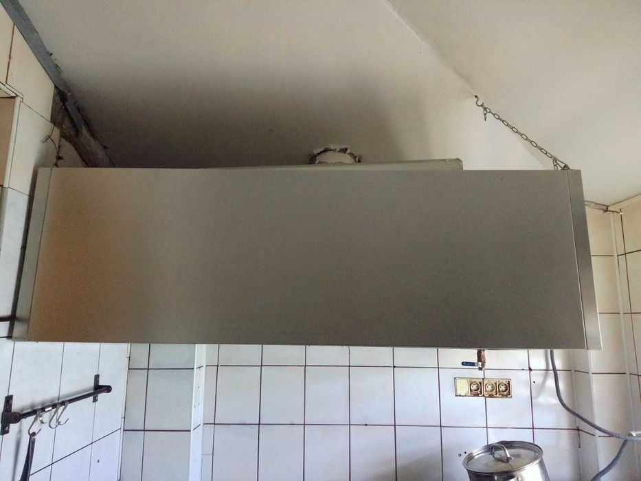 Okap z stali nierdzewnej Wyprzedaż!