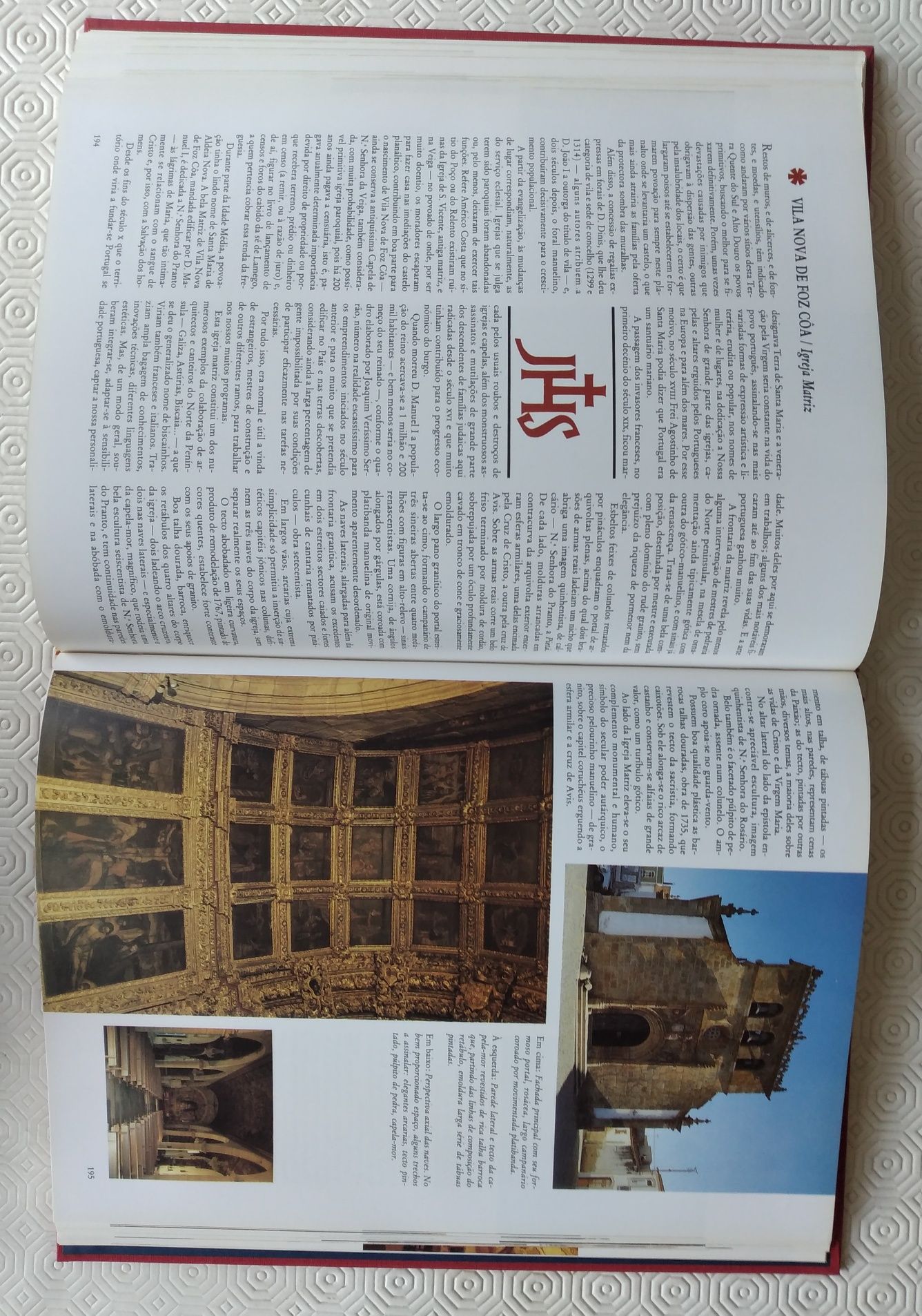 Igrejas de Portugal - 2 livros usados