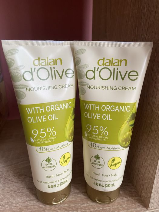 Dalan d'Olive odżywczy krem w tubce 95% naturalnych składników 250ml