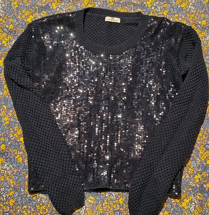 Sweter z cekinami DAY Birger et Mikkelsen Woman roz. M