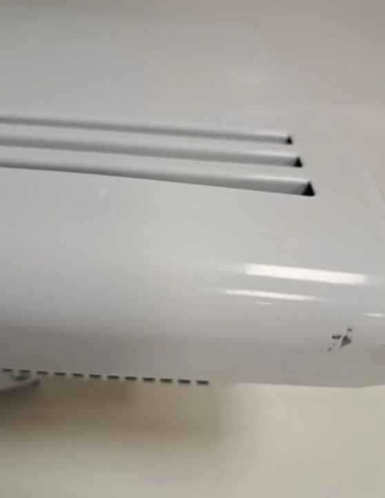 Grzejnik dekoracyjny, żeliwny, LCD, Cayenne 49743, 1500W, biały