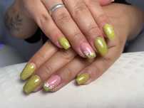unhas de gel gelinho