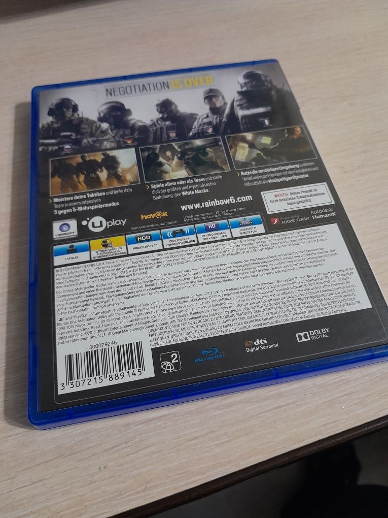 Продам гру Rainbow Six Siege