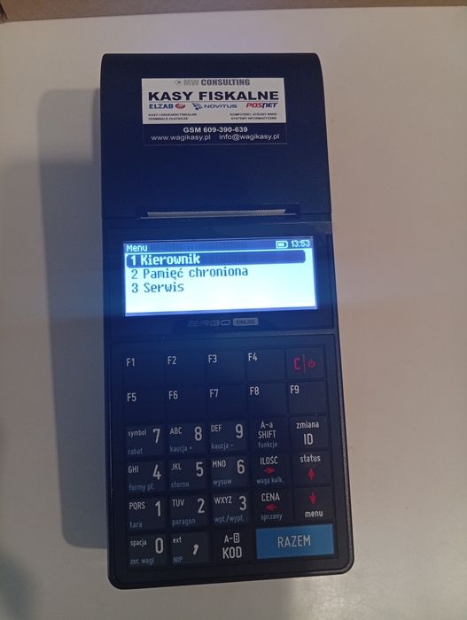 Kasa fiskalna Posnet Ergo Online Wi-fi