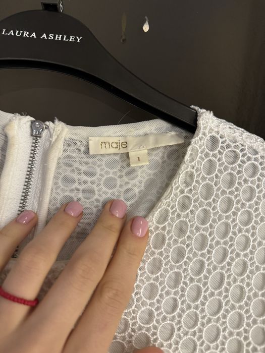 Платье Maje белое