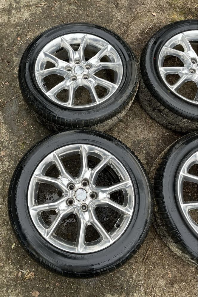 Jeep grand cherokee wk2 Alufelgi koła opony 23 Zima Michelin 265/50 20