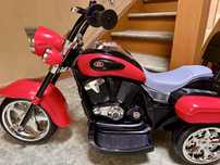 Motocykl elektryczny dla dzieci chopper