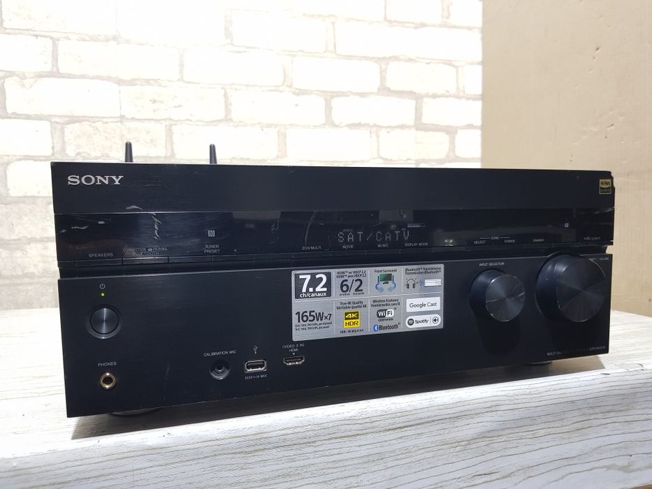 7.2 AV ресивер Sony STR-DN1070 7х100Вт,4K,WiFi,AirPlay,Bluetooth,Flac