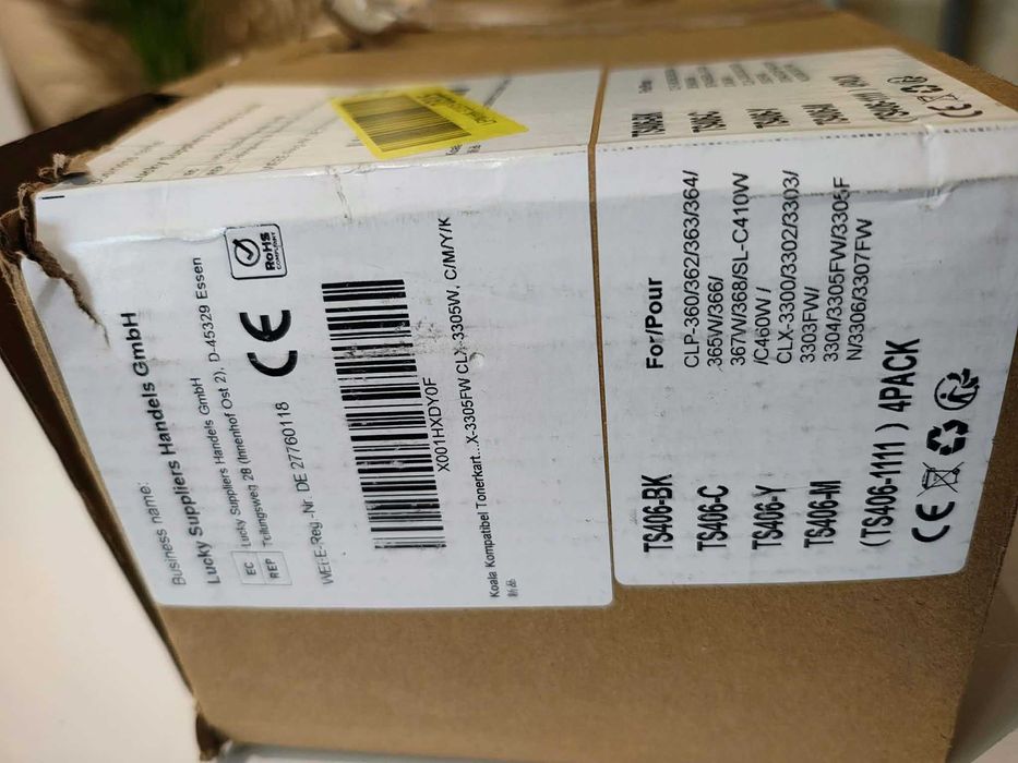 Tonery TS406 cartridge do drukarek Samsung CLX, CLP, CLT. Np. CLP360