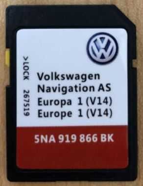 Volkswagen Cartão SD GPS atualização
