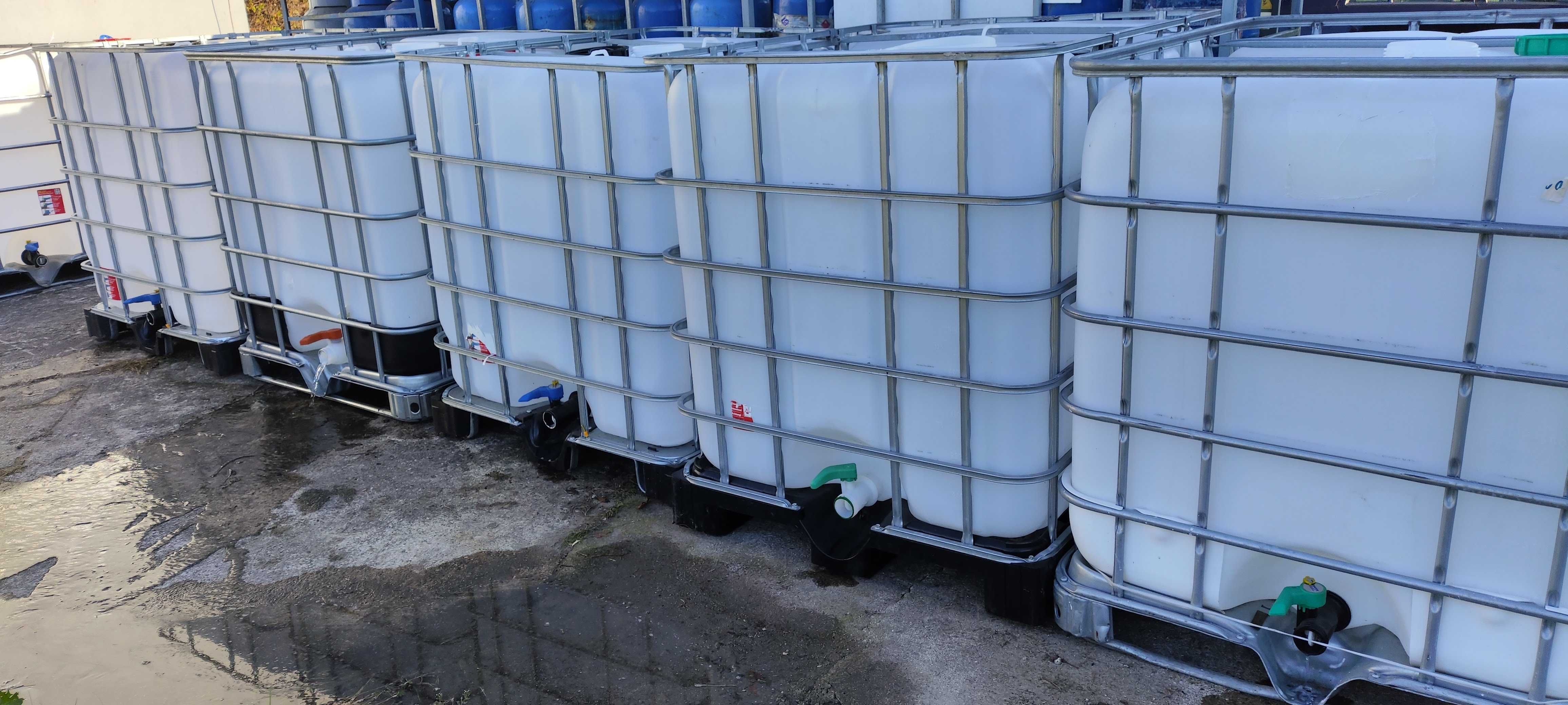 Zbiornik na wodę beczki 1000L 220L IBC czyste paliwo melasa RSM Dowóz!