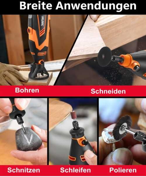 DuroFort Zestaw narzędzi obrotowych 180W HY-170